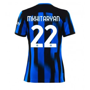 Inter Milan Henrikh Mkhitaryan #22 Koszulka Podstawowych Kobiety 2023-24 Krótki Rękaw